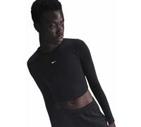 Nike Chill Knit Long Sleeve Top - Damen, Black - XS