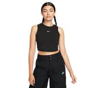 Nike Sportswear Chill Women's Ribbed Tank Top (black / sail) - XL