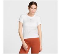 Nike Sportswear Chll KNT MD CRP Damen T-Shirt, weiß, Gr. L