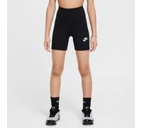 NIKE Sportswear Classic 5" High-Waist kurze Leggings Mädchen 010 - black/white M (137-146 cm)