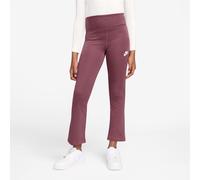 NIKE Sportswear Classic High-Waist Flared Leggings Mädchen 654 - pink smoke/white L (146-156 cm)
