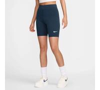 Nike Sportswear Classic High-Waisted 8" Biker Damen Tights, blau US: M