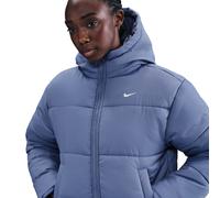 NIKE Sportswear Classic Puffer Therma-FIT Kapuzen-Steppjacke Damen 499 - world indigo/white S