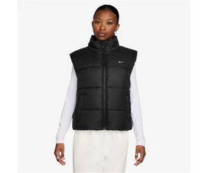 NIKE Sportswear Classic Puffer Therma-FIT Steppweste Damen 010 - black/white M