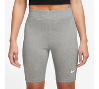 NIKE Sportswear Classics High-Waist 8" kurze Tights Damen 063 - dk grey heather/sail XS