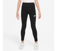 NIKE Sportswear Classics High-Waist Leggings Mädchen 010 - black/white S (128-137 cm)