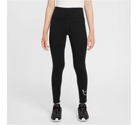 NIKE Sportswear Classics Leggings Mädchen 010 - black/white L (146-156 cm)