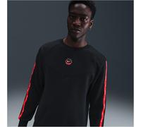 NIKE Sportswear Club Crew Neck Sweatshirt Herren 010 - black/black XS