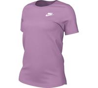 Nike Sportswear Club Essentials Damen-T-Shirt, Beyond Pink/White, DX7902-632, S