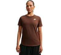 Nike - Women's Sportswear Club Essential - Funktionsshirt, Gr. S, braun (CacaoWow)