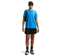 Nike Sportswear Club Essentials Damen-T-Shirt, Lt Photo Blue/White, DX7902-435, M