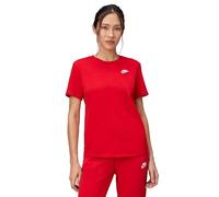 Nike Sportswear Club Essentials Damen-T-Shirt, University Red, DX7902-657, L
