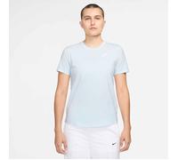Nike Sportswear Club Essentials T-Shirt Baumwolle Damen - hellblau - Größe XS Größe:XS