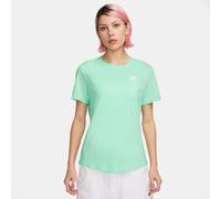 Nike Sportswear Club Essentials T-Shirt Baumwolle Damen - mintgrün - Größe L Größe:L