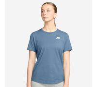 NIKE Sportswear Club Essentials T-Shirt Damen 486 - work blue XS