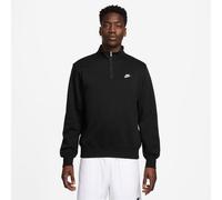 NIKE Sportswear Club Fleece 1/2-Zip Sweatshirt Herren 010 - black/black/white S