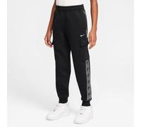 NIKE Sportswear Club+ Fleece Cargohose Kinder 010 - black/black/black/white M (137-147 cm)