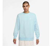 NIKE Sportswear Club Fleece Crew Sweatshirt Herren 474 - glacier blue/white XXL