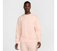 NIKE Sportswear Club Fleece Crew Sweatshirt Herren 664 - washed coral/white M