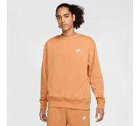 NIKE Sportswear Club Fleece Crew Sweatshirt Herren 856 - copper moon/white L