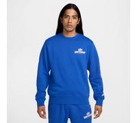 NIKE Sportswear Club Fleece Crewneck Sweatshirt Herren 480 - game royal/white M