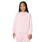 Nike Sportswear Club Fleece Extragroßes Sweatshirt Für Ältere Kinder (Mädchen), Medium Soft Pink/Medium Soft Pink/Weiß, FD2923-690, XL