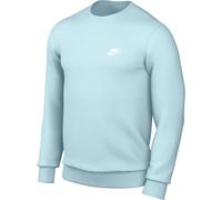 Nike Sportswear Club Fleece Herren-Rundhalsshirt, Glacier Blue/White, BV2662-474, XL