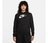 NIKE Sportswear Club Fleece Hoodie Damen 010 - black/white XL