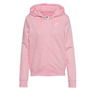 Nike Sportswear Club Fleece Hoodie für Damen Kapuzenpullover Med Soft Pink/White L