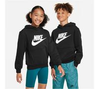 Nike Kapuzenpullover Club Fleece FD2988-010 Kinder Schwarz/Weiß Größe L