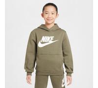 NIKE Sportswear Club Fleece Hoodie Kinder 222 - medium olive/white XL (158-170 cm)