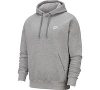 NIKE Sportswear Club Fleece Hoodie 063 - dk grey heather/matte silver/white XXL