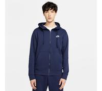 NIKE Sportswear Club Fleece Kapuzenjacke Herren midnight navy/midnight navy/white S