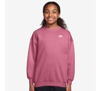 NIKE Sportswear Club Fleece Oversized Sweatshirt Kinder 641 - peony/peony/white L (147-158 cm)