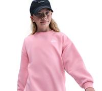 Mädchen Sweatshirt Nike Kids Sportswear Club Fleece Oversized - medium soft pink/white - Rosa (XL)