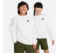 Mädchen Sweatshirt Nike Kids Sportswear Club Fleece Hoodie - Weiß S