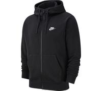 Nike Herren Sportswear Club Hooded Sweatshirt, Black/Black/White, L EU