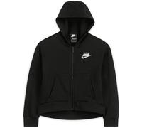Nike DC7118 G NSW Club FLC FZ Hoodie LBR Sweatshirt Girls Black/White S
