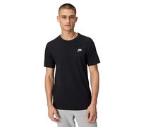 Nike Sportswear Club Herren-T-Shirt, Black/White/Dark Grey, AR4997-014, XS