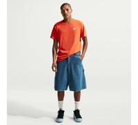 Herren Tennis-T-Shirt Nike Sportswear Club - orange/white - Orange (S)
