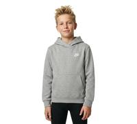 Nike Hoodie Sportswear Club Fleece Kinder dunkelgrau meliert/weiß XS (122–128 cm)