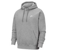 Nike - "Sportswear Club" Kapuzenpullover für Herren/Damen Unisex (Dunkelgrau/Mattiertes Silber/Weiß) L
