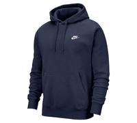 Nike - "Sportswear Club" Kapuzenpullover für Herren/Damen Unisex (Mitternachtsblau/Weiß) S