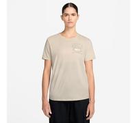 Nike Sportswear Club Kurzärmeliges T-Shirt Für Frauen, Lt Orewood BRN, IB2447-104, S