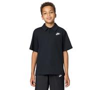 Poloshirt NIKE SPORTSWEAR "K NSW CLUB KNIT SS POLO LBR", Jungen, Gr. XL, schwarz, weiß, Obermaterial: 100% Baumwolle, Shirts, für Jugendliche, klassischer Umlegekragen, 2-Knopf-Leiste (70402935-XL) sc