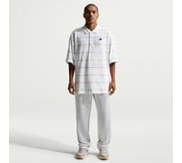 NIKE Sportswear Club Oversize Poloshirt Herren 100 - white/black XS