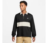 Nike CLUB LS RUGBY TOP men Polos black in Größe:M