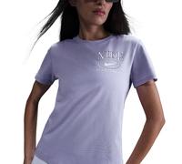 NIKE Sportswear Club T-Shirt Damen 533 - lilac ice L
