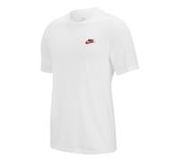 Nike Sportswear Club T-Shirt Herren weiß | Größe: M