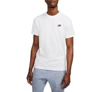 NIKE Sportswear Freizeit T-Shirt Herren 100 - white/black/university red S